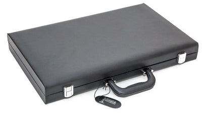 18" Genuine Leather Backgammon Set with Suede Playing Field  Board Games | Buy from Asteria One