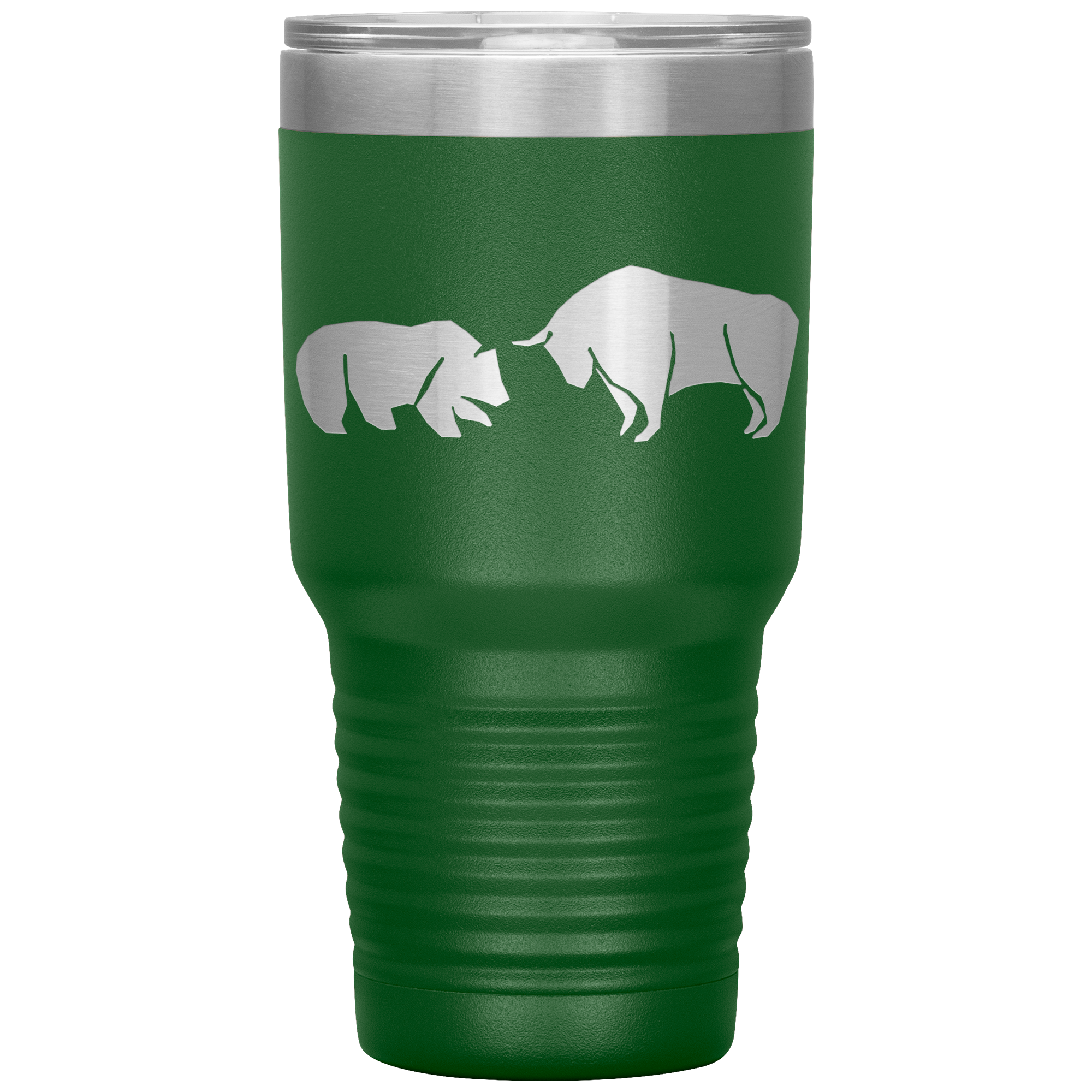 Bull_vs_bear_stainless_steel_vacuum_insu_30oz_Tumbler_Green_Mockup.png