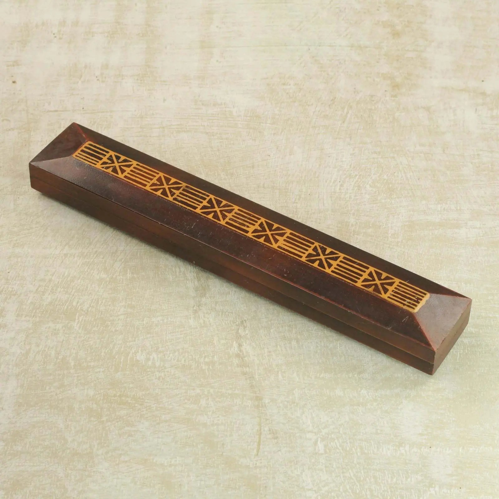 African Wood Oware / Mancala Table Game, "Asenn Dua"  Games | Buy from Asteria One