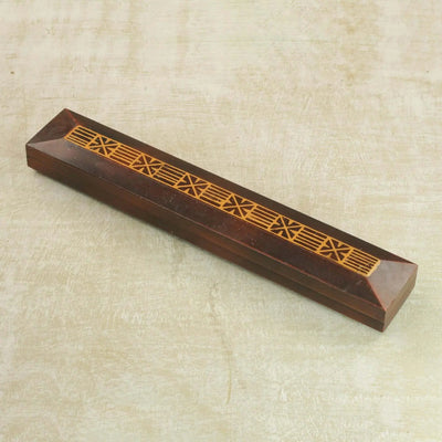 African Wood Oware / Mancala Table Game, "Asenn Dua"  Games | Buy from Asteria One