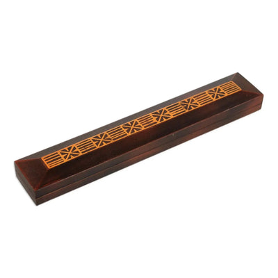 African Wood Oware / Mancala Table Game, "Asenn Dua"  Games | Buy from Asteria One