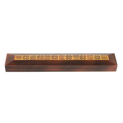 African Wood Oware / Mancala Table Game, "Asenn Dua"  Games | Buy from Asteria One