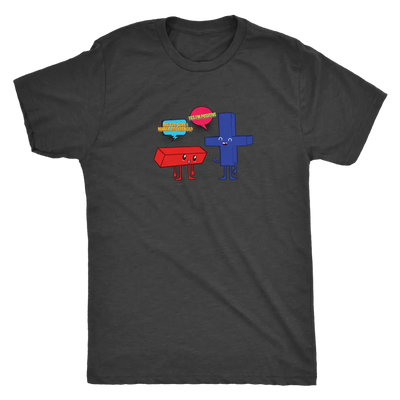 Are you sure I make a difference - Yes I am positive - Math - Triblend T-Shirt Next Level Mens Triblend / Vintage Black / ...