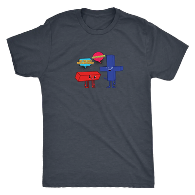Are you sure I make a difference - Yes I am positive - Math - Triblend T-Shirt Next Level Mens Triblend / Vintage Navy / S...
