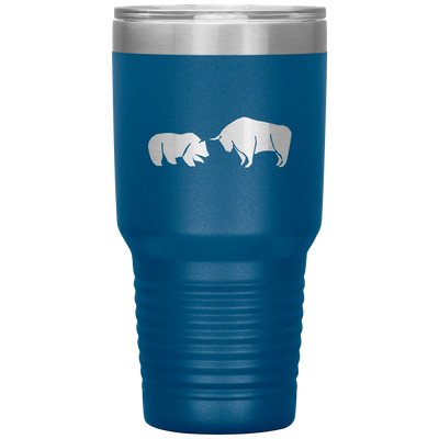 Bull vs bear stainless steel vacuum insulated hot and cold beverage container Blue Tumblers | Buy from Asteria One