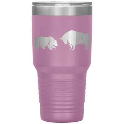 Bull vs bear stainless steel vacuum insulated hot and cold beverage container Light Purple Tumblers | Buy from Asteria One