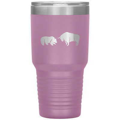 Bull vs bear stainless steel vacuum insulated hot and cold beverage container Light Purple Tumblers | Buy from Asteria One
