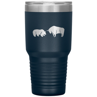 Bull vs bear stainless steel vacuum insulated hot and cold beverage container Navy Tumblers | Buy from Asteria One