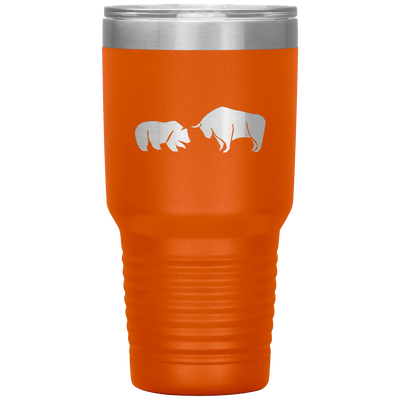 Bull vs bear stainless steel vacuum insulated hot and cold beverage container Orange Tumblers | Buy from Asteria One
