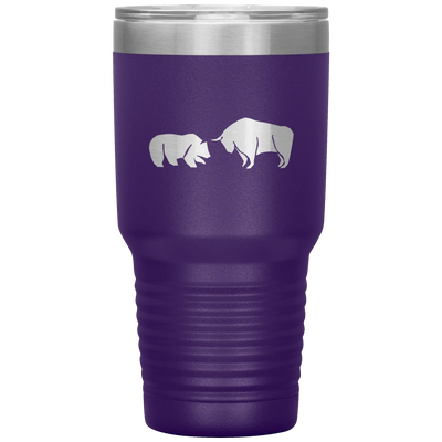 Bull vs bear stainless steel vacuum insulated hot and cold beverage container Purple Tumblers | Buy from Asteria One