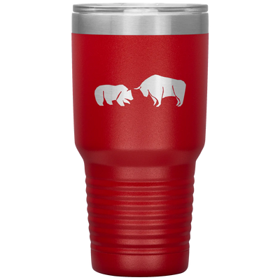 Bull vs bear stainless steel vacuum insulated hot and cold beverage container Red Tumblers | Buy from Asteria One