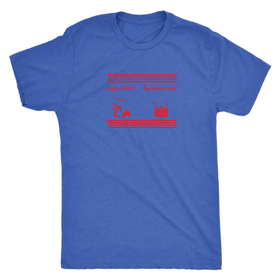 Coffee black, Bourbon Neat Triblend T-Shirt Next Level Mens Triblend / Vintage Royal / S T-shirt | Buy from Asteria One