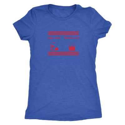 Coffee black, Bourbon Neat Triblend T-Shirt Next Level Womens Triblend / Vintage Royal / S T-shirt | Buy from Asteria One