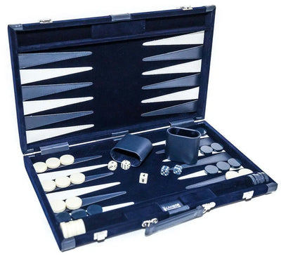 Designer Backgammon complete Set 15" / Blue Board Games | Buy from Asteria One