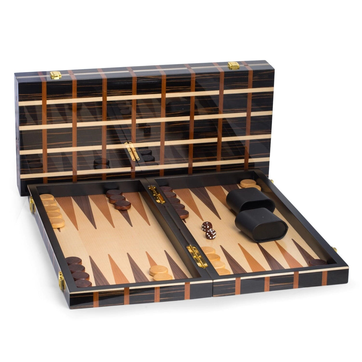 Art deco designer 21" Backgammon Set