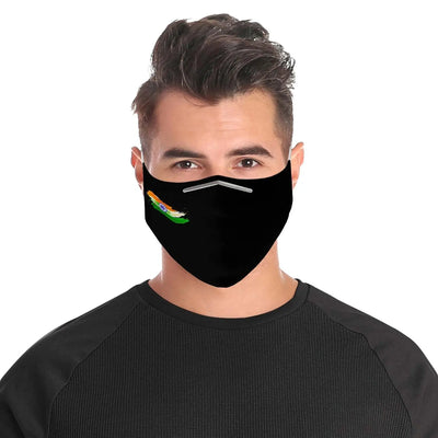 Indian Flag  Cloth Face Mask For Adults Default For Adults | Buy from Asteria One