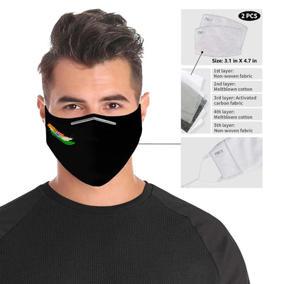 Indian Flag  Cloth Face Mask For Adults  For Adults | Buy from Asteria One