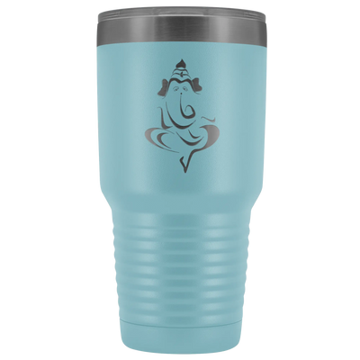 Indian Ganesha (Vinayagar) stainless steel vacuum insulated hot and cold beverage container Light Blue Tumblers | Buy from...