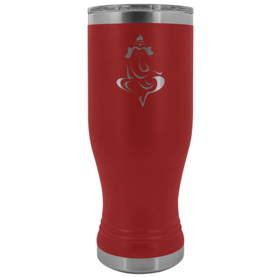 Indian Ganesha (Vinayagar) stainless steel vacuum insulated hot and cold beverage container Red Tumblers | Buy from Asteri...