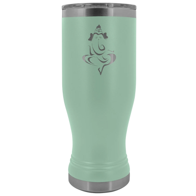 Indian Ganesha (Vinayagar) stainless steel vacuum insulated hot and cold beverage container Teal Tumblers | Buy from Aster...