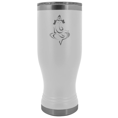 Indian Ganesha (Vinayagar) stainless steel vacuum insulated hot and cold beverage container White Tumblers | Buy from Aste...