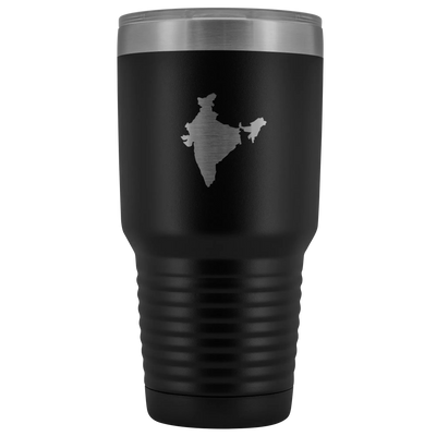 Indian Map stainless steel vacuum insulated hot and cold beverage container Black Tumblers | Buy from Asteria One