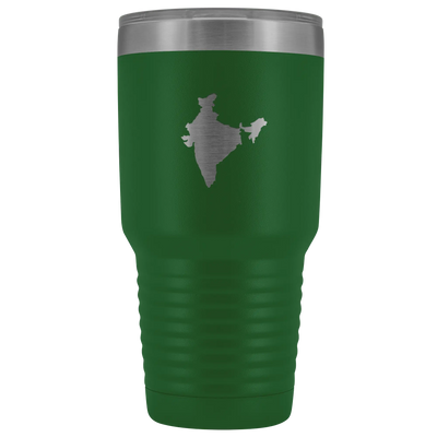 Indian Map stainless steel vacuum insulated hot and cold beverage container Green Tumblers | Buy from Asteria One