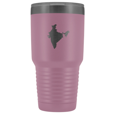 Indian Map stainless steel vacuum insulated hot and cold beverage container Light Purple Tumblers | Buy from Asteria One