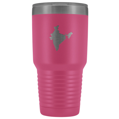 Indian Map stainless steel vacuum insulated hot and cold beverage container Pink Tumblers | Buy from Asteria One