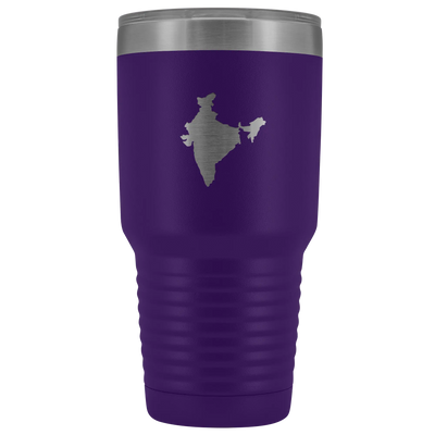 Indian Map stainless steel vacuum insulated hot and cold beverage container Purple Tumblers | Buy from Asteria One
