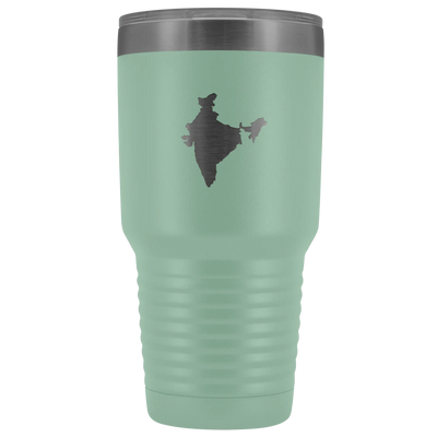 Indian Map stainless steel vacuum insulated hot and cold beverage container Teal Tumblers | Buy from Asteria One