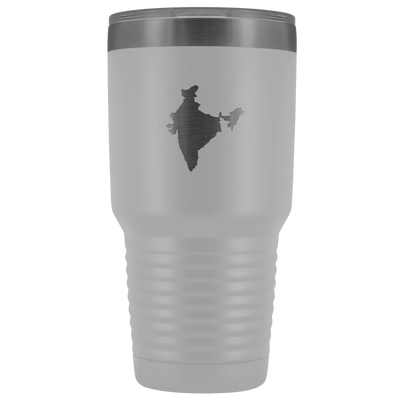 Indian Map stainless steel vacuum insulated hot and cold beverage container White Tumblers | Buy from Asteria One