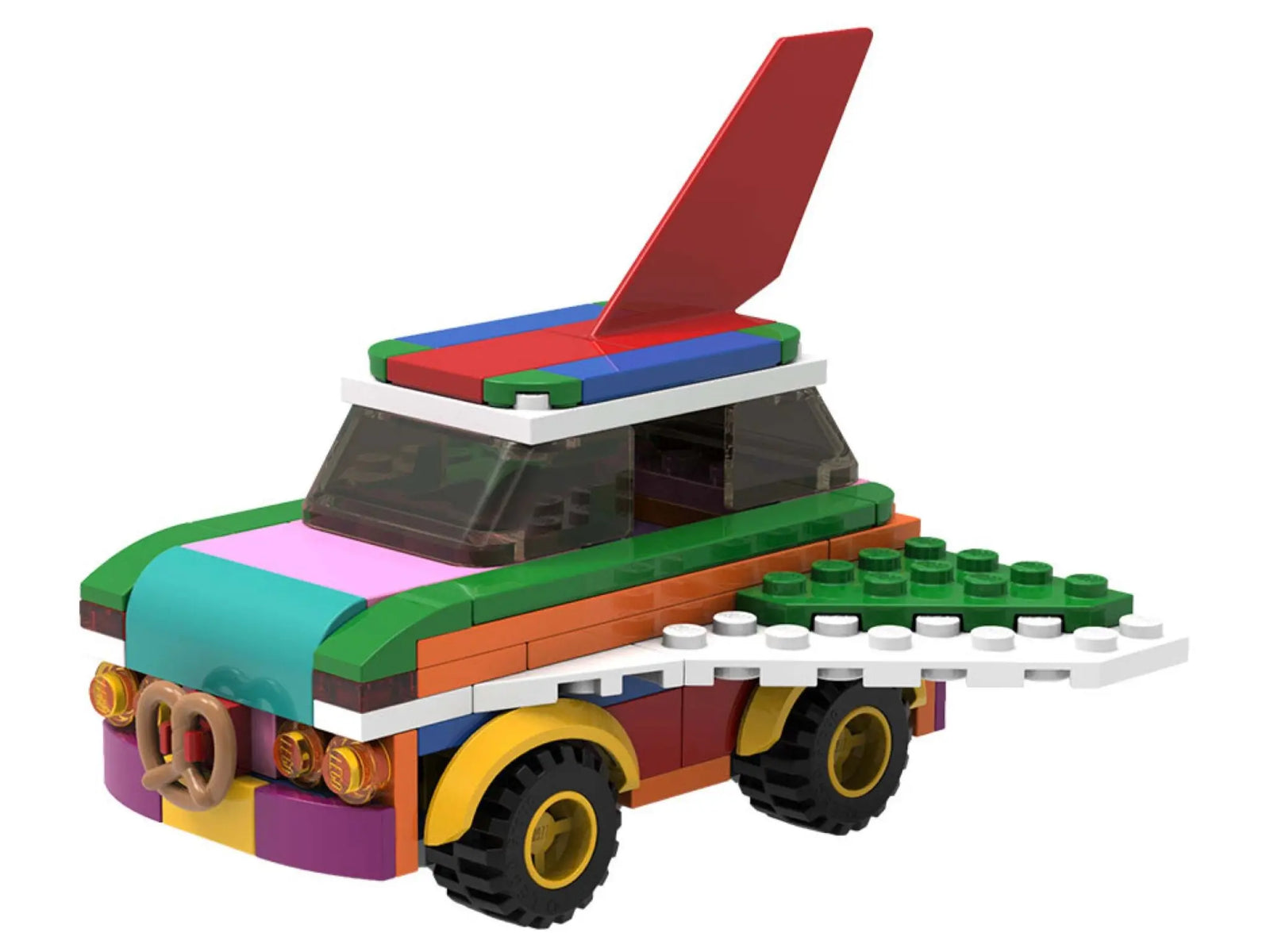 Lego Rebuildable Flying Car   | Buy from Asteria One