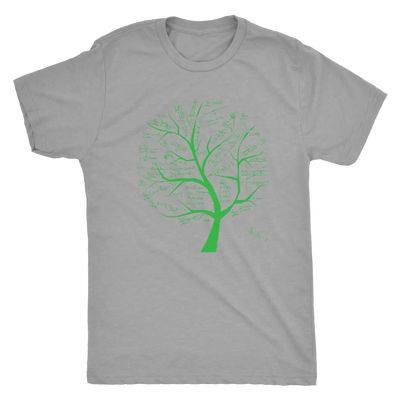 Math formulae tree - Triblend T-Shirt Next Level Mens Triblend / Premium Heather / S T-shirt | Buy from Asteria One