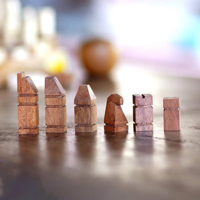 Monarch Strategy: Hand-Painted Butterfly & Floral Wood Chess Set from Bali