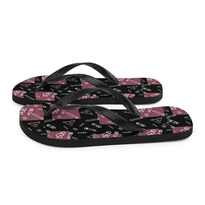 Pencils and Math Tools Flip-Flop   | Buy from Asteria One