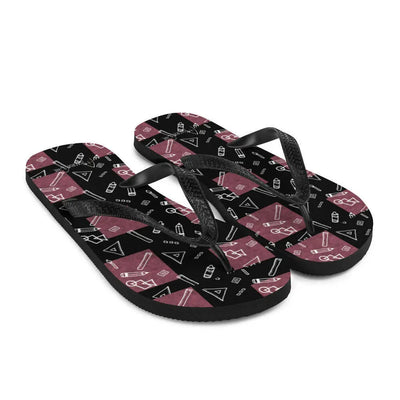 Pencils and Math Tools Flip-Flop   | Buy from Asteria One