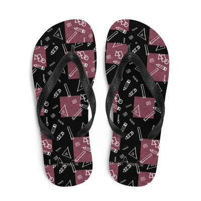 Pencils and Math Tools Flip-Flop   | Buy from Asteria One