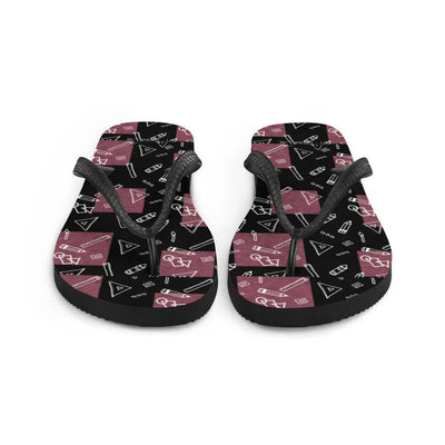 Pencils and Math Tools Flip-Flop   | Buy from Asteria One