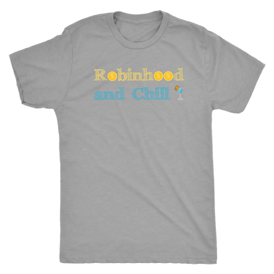 Robinhood and Chill - Triblend Trading T-Shirt Next Level Mens Triblend / Premium Heather / S T-shirt | Buy from Asteria One