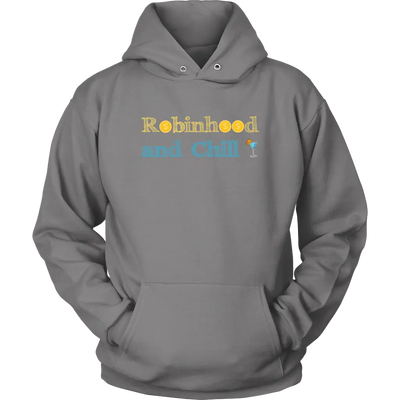 Robinhood and Chill $$$ - Unisex Hoodie Unisex Hoodie / Grey / S T-shirt | Buy from Asteria One