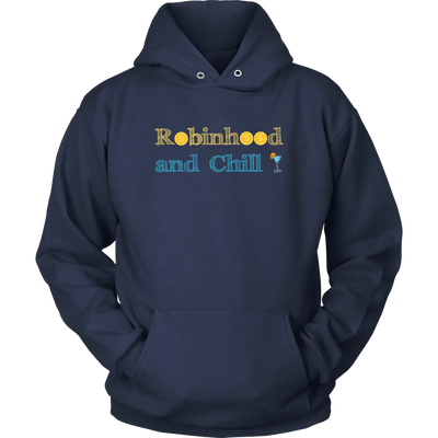 Robinhood and Chill $$$ - Unisex Hoodie Unisex Hoodie / Navy / S T-shirt | Buy from Asteria One