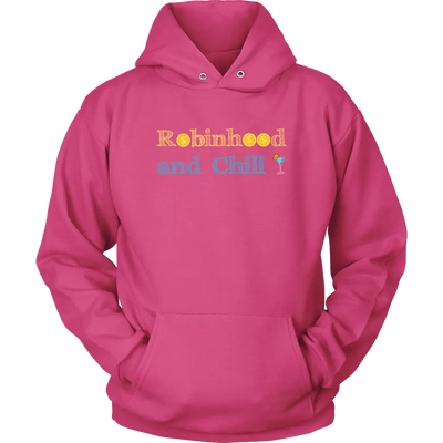 Robinhood and Chill $$$ - Unisex Hoodie Unisex Hoodie / Sangria / S T-shirt | Buy from Asteria One