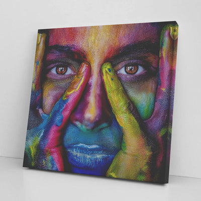 The painted face  Wall Art | Buy from Asteria One
