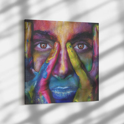 The painted face  Wall Art | Buy from Asteria One