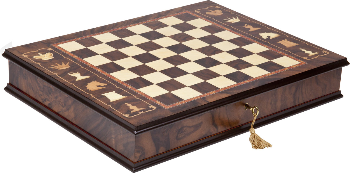 French Staunton Jr. & The Art Chess Set – Handcrafted Wooden Masterpiece
