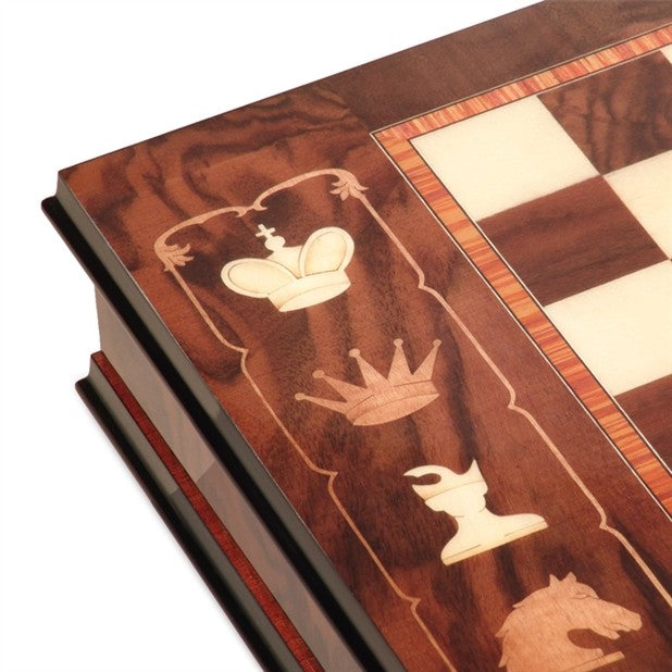 French Staunton Jr. & The Art Chess Set – Handcrafted Wooden Masterpiece