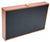 Walnut Professional Tournament backgammon set Made in Italy with brass latch 24kt gold plated with lock & key