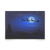 Santa sleigh reindeer silhouette in the moon - Flat Greeting Card (Pack of 10/30/50 pcs)