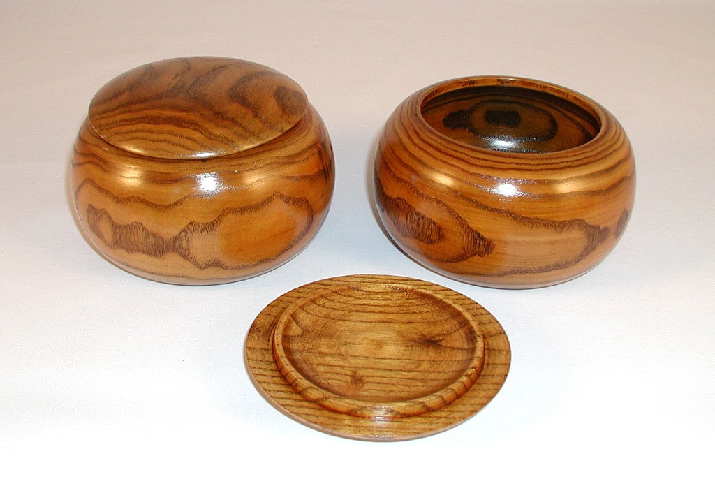 Natural Date Wood Go Bowls